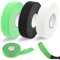 NINGYER 3 Rollen Eishockey Tape, Rutschfestes Hockey Tape 2,5cm x 25m, Griffband Hockeyschläger, Geeignet für Hockeygriffe, Tennisschläger, Badmintonschläger (Schwarz/Weiß/Grün)
