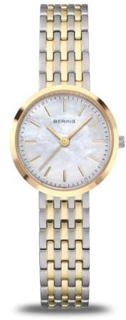 BERING Damen Uhr Quarz Movement - Classic Collection mit Edelstahl und Saphirglas 19126-710