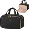 Lifewit Trousse de Toilette Femme, Trousse de Toilette Homme, Trousse de Voyage, Trousse de Maquillage, Sac de Rangement Toilette, Rangement Cosmétique avec Poignée, 5 L, Noir