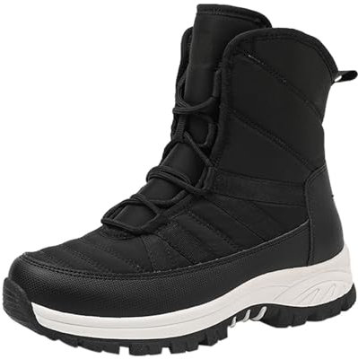 EJIMUQO Regali Natale Bambini Stivali Neri Bambina 35 Stivali Donna Alti Con Tacco Alto Stivali Scamosciato Blu Alti Donna Invernali Stivali Donna Pelle Vera Stivali Alti Bordeaux Donna Pelle