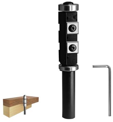 1/2'' Shank Double Bearings Flush Trim Router Bit