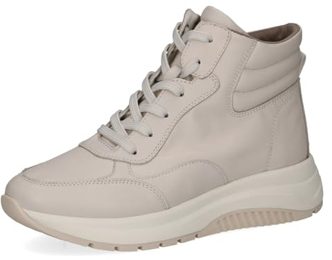 CAPRICE Damen Sneaker hoch aus Leder Plateau