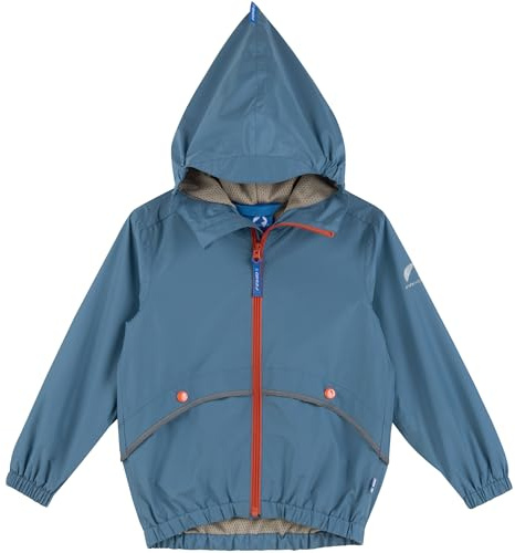 Finkid Kinder Timi Air Jacke, bluestone, 134|140