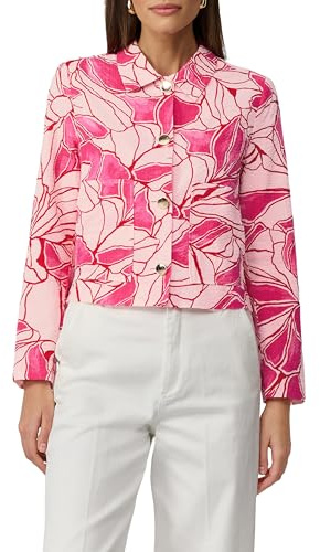 s.Oliver Strukturierte Jacke mit All-over-Print