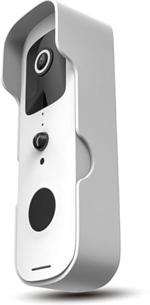 Uxsjakjsd Tuya Waterproof Video Doorbell, 1080P FHD Wireless Camera with Night Vision, Digital Door Intercom Viewer