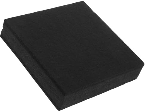 Gummi und Kunststoff Schalldämmmatte Schwarz für Lautsprecher | Rutschfeste Pads für Lautsprecher, Monitorpads für Raum und Playback, Musikausrüstung Acoustic Foam