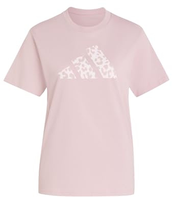 adidas Damen Animal Graphic Shirt, Dual Lilac, XXS