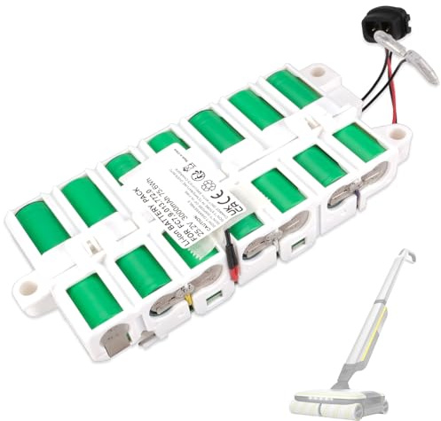 25,2V 3000mAh Batteria Compatibile con Kärcher FC7 Aspirapolvere, 9.013.772.0, EO2321-00091774