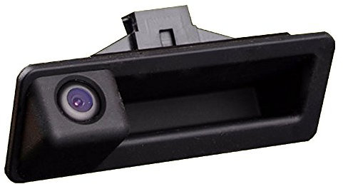 navinio CCD Auto Rückfahrsystem, Rückfahrkamera Kamera mit Nachtsicht-Funktion, High Definition und breiten Blickwinkel, Ideal für Trunk Handle BMW 320Li/530i/328i/535li/F10/F11/X3 F25/F30/X1/X3/X5/X6