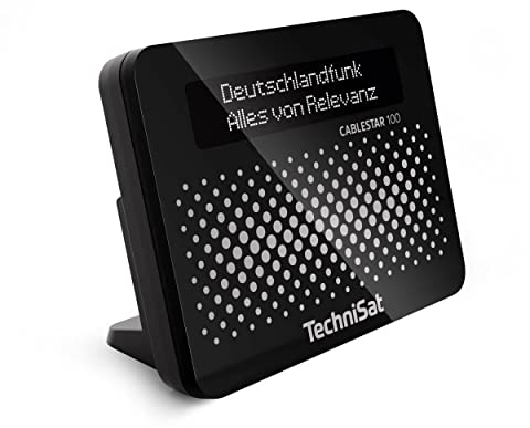 CABLESTAR 100 Digitalradio (für unverschlüsselte digitale Radioprogramme via Kabelnetz) schwarz
