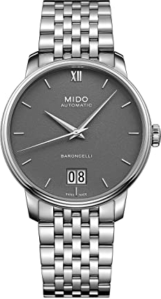 Mido Herrenuhr Analog Automatik mit Edelstahlarmband M027.426.11.088.00
