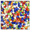 Kieskönig 5 kg opake Glasnuggets Glassteine Muggelsteine Mosaiksteine 17-19 mm Bunt