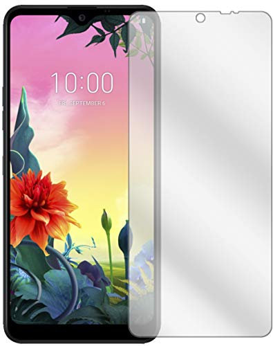Ecultor I Protector de pantalla compatible con LG K50S, transparente (más pequeño que el cristal, ya que está curvado)