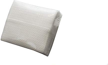 Mank Wischtücher aus Airlaid S60 GSM | Papierwischtücher | Einwegtücher | Reinigungstücher | Weiß | 50 Stück | (40 x 38 cm, Z-Falz)