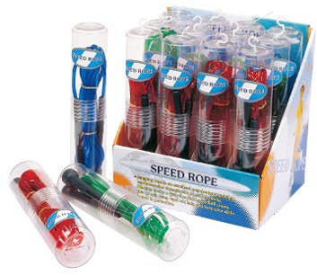 Playwell Basic Springseil für Erwachsene, Fitness, PVC, Speed Jump Rope – Singles