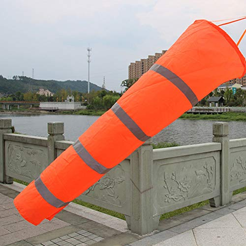 Fournyaa Manga de Viento de Nailon de 40 cm - Bolsas de calcetín de medición de Viento