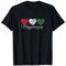 Flagge Ungarn Liebe ungarische Herzen für Magyarország T-Shirt