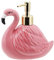 Servette Home Flamingo Seifenspender mit Pumpe für Bad oder Küchenspüle, Rosa