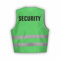 Fassbender-Druck WARNWESTEN - Sicherheitsweste GRÜN Warnweste nach EN ISO 20471 zertifiziert - Warn Weste für Security - Unisex mit hochwertigem Reflektorstreifen (GRÜN I 3XL/4XL I 3er Set)