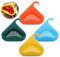 NEUSID Swan Shape Drain Basket, 4 Pack Multi-Functional Kitchen Sink Strainer Basket, Triangular Sink Corner Drain Filter, Plastic, 24.5cm x 22cm x 7cm