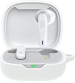 TingYR Earphone Case for JBL Wave 300 TWS, Ceamless Fit Protection, Shockproof And Scratch-Resistant, LED Visible, Earphone case for JBL Wave 300 TWS.(White)