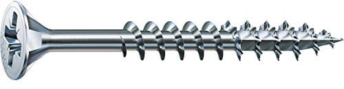 SPAX Senkkopf 4.5x 80 Teilgewinde Pozidriv 2 Wirox-Silber mit Bewertung