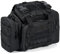 Dr.Fish Lightweight Fishing Bag Multi-Pockets Holdall Shoulder Waist Handbag Water-Resistant Fishing Tackle Storage Carryall for Outdoors Hiking Hunting Camping Travel(Black)