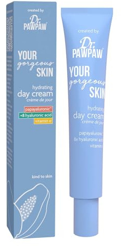 Dr.PAWPAW Your Gorgeous Skin Crème de jour hydratante : hydratante, apaisante, nourrissante et adoucissante (45 ml)