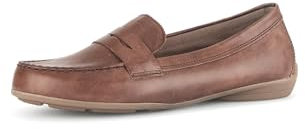 Gabor Damen Slipper, Frauen Slip On,Best Fitting,College Schuhe,Businessschuhe,Slip-ons,Mokassins,Halbschuhe,Slides,Loafer,Camel,37.5 EU / 4.5 UK