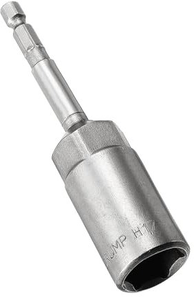 TOP-VIGOR Tige hexagonale à changement rapide de 1/4 - 17 mm - Douille extracteur d'écrou de 100 mm de long pour le travail du bois, la réparation automobile, l'entretien de machines, les meubles, non