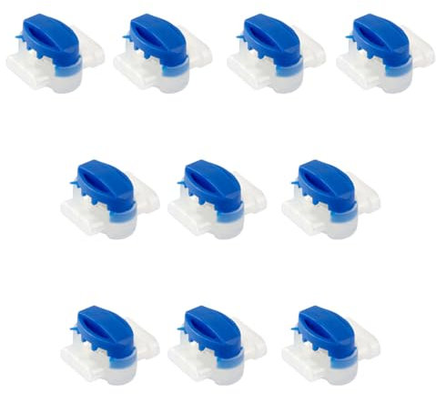 Thyonta Lawn Mower Cable Connector 10PCS Waterproof Wire Connectors Easy to Use for Lawn Mowers Irrigation Applications