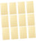 SHINEOFI Locher-verstärkungsaufkleber 12 Blatt Für Ordner Klebeetiketten Für Papierlöcher Lochschutz Für Loseblattpapier Dekorative Aufkleber Für Sammelalben