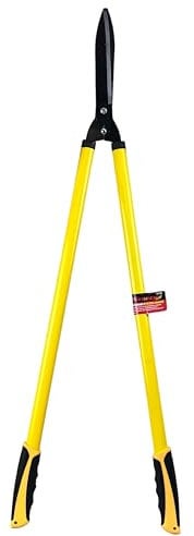 Heavy Duty Garden Shears, Long Handle, Grass Shears, Lawn Shears, Tree Shears Yellow