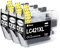 Jhaan LC421XL Druckerpatronen Kompatibel für Brother LC421 patronen mit Brother DCP-J1050DW DCP-J1800DW MFC-J1010DW DCP-J1140DW Drucker(LC421 Schwarz,3er-Pack)