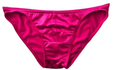 Slip da uomo rosa a vita bassa, per feste in costume, idea regalo, rosa, 100