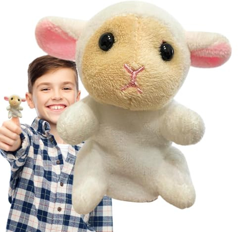 Fingerpuppen für kleine Kinder, Fingerpuppen auf dem Bauernhof - Fingerpuppen aus weichen Tieren, Story Stunde, kleine Figuren, Bauernhofparty