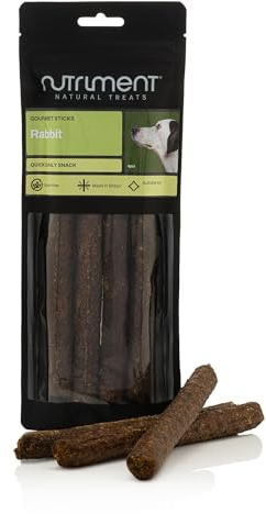 Natural Treats Gourmet Sticks Rabbit (4pcs) Highly Digestible Dog Treats