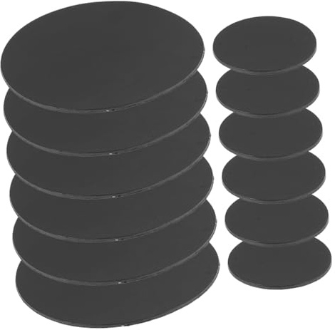 Healeved 20stücke Selbstklebende Magnetscheiben Runde Klebemagnete für Diy-make-up-paletten Bastelarbeiten und Haushalt Magnet zum Selbermachen