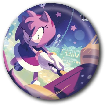 Sonic the Hedgehog - Amy Rose - Button Badge