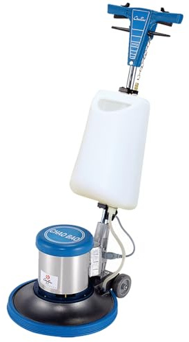 Industrial Floor Polisher Machine - 17 Inch 175 RPM Floor Buffer and Scrubber with 12M Power Cord for Commercial Use in Hotels, Factories, and Businesses