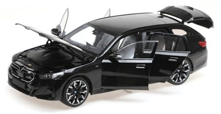 Minichamps 110023602 - i5 M60 Touring Black Metallic 2024 - Maßstab 1/18 - Modellauto