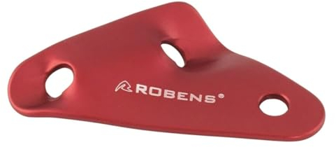 ROBENS Zeltleinenspanner, Dreiloch Alu Leinenspanner, Rot, One Size