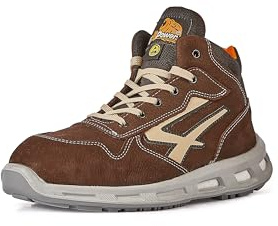 U-Power Red Lion® Carter , Safety Shoes, High, Lightweight and Flexible, Anti perforation, Anti Puncture, with Infinergy Insert, with Aluminium Toe Caps ( 41)