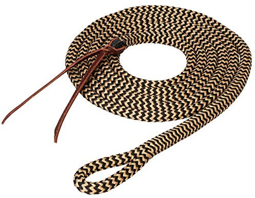 Weaver Leather Unisex-Erwachsene 35-4701-B1 Pferdehalfter, Schwarz/Braun, 9/16 x 15'