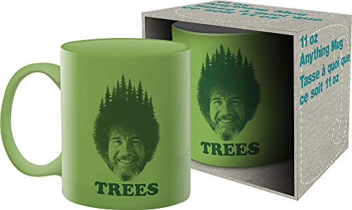 Aquarius Bob Ross- Trees 11 oz Boxed Ceramic Mug