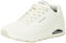 Skechers Uno Stand On Air, Zapatillas Hombre, Off White Durabuck Mesh, 41.5 EU