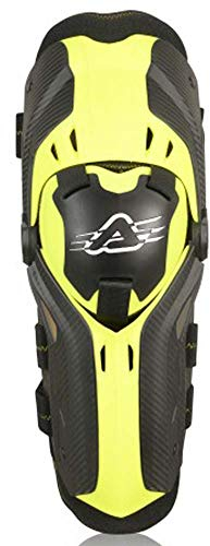 Acerbis Gorilla Protectores de rodilla Negro/Amarillo