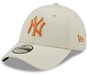 New Era MLB Basecap Yankees 9Forty Strapback Kappe verstellbar beige - One-Size