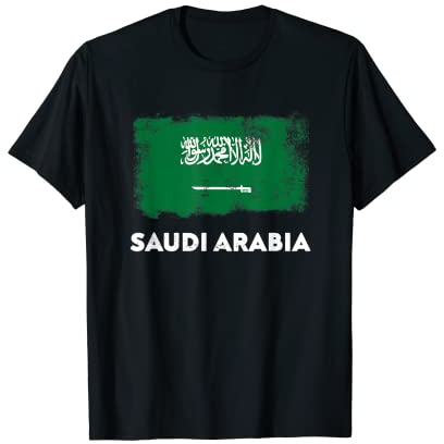 Saudi-Arabien Flagge Saudi Arabia T-Shirt