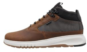 Geox U Aerantis 4x4 B ABX, Stivaletti Uomo, Grafite Ochre, 43 EU